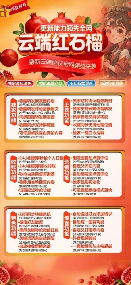 云端红石榴一键转发月卡激活码-云端红石榴官网